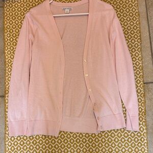 Amazon Essentials Light Pink Cardigan Sweater